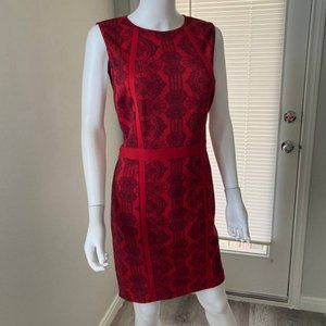 Kardashian kollection red dress Sz L
